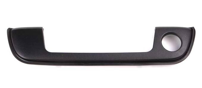 BMW Exterior Door Handle Trim - Front Passenger Side (Black) 51218400196